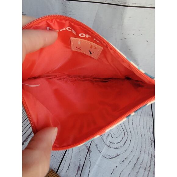 Ipsy Force Of Nature tropical Beach print makeup Glam bag - Picture 6 of 7